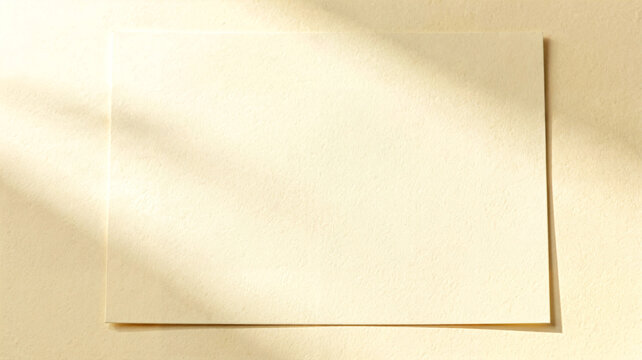 Warm orange sunlight forming a rectangle on a textured wall