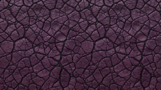 Deep purple cracked organic texture background pattern