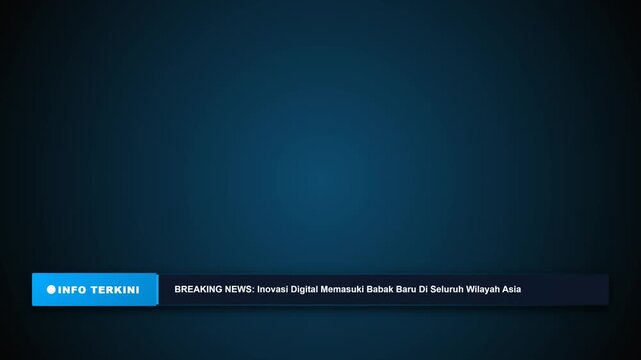 Digital Information Overlay with Blue Button and Text.