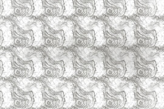 Seamless repeating abstract geometric pattern in light gray tones