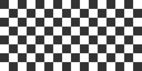 Obraz premium Checkerboard Pattern. Seamless vector pattern with shapes on a transparent background. Includes geometrical shapes in a repeated layout. Usable for various ornamental design projects.