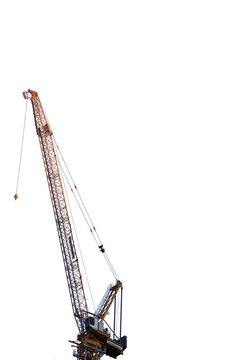 tower Crain Isolated on transparent background 