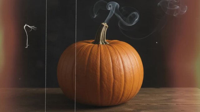 Carved pumpkin