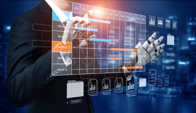 AI automating project tracking, scheduling, and performance visualization to improve workflow efficiency and collaboration in real time Parse