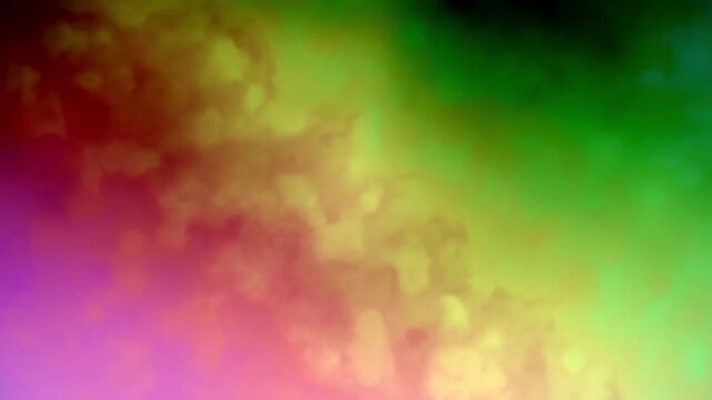 Colorful Rainbow Smoke Cloud Sky Time lapse Cloud Motion 4k Animation Background