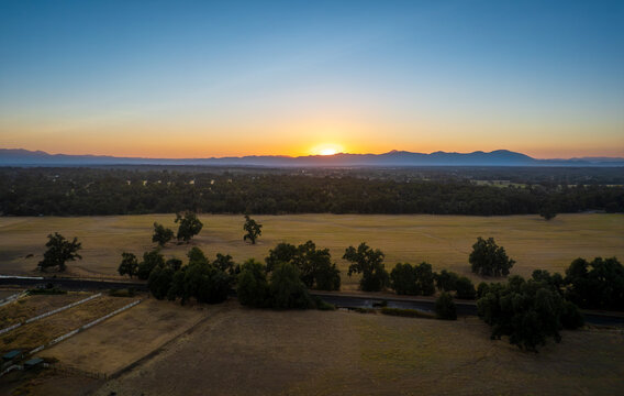 Sunset over Cottonwood, CA - 03