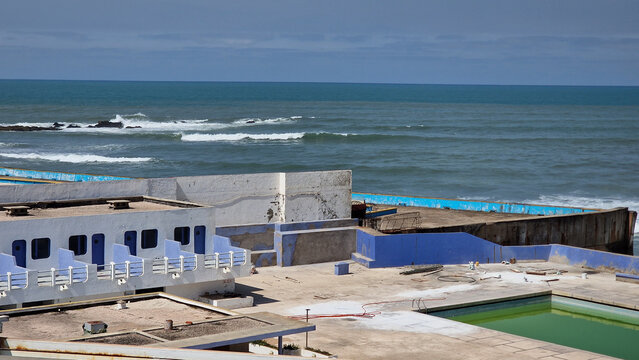 Coastal Pool and Ocean View in Casablanca Morocco