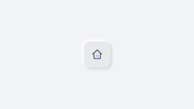 Neumorphic user interface component collection for mobile applications