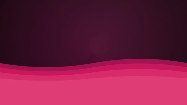 Abstract pink and maroon wave background with smooth gradient