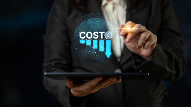 Cost reduction and cost saving through digital transformation, business cost optimization, operational cost reduction, financial saving, and resource efficiency strategies for business success. Spline