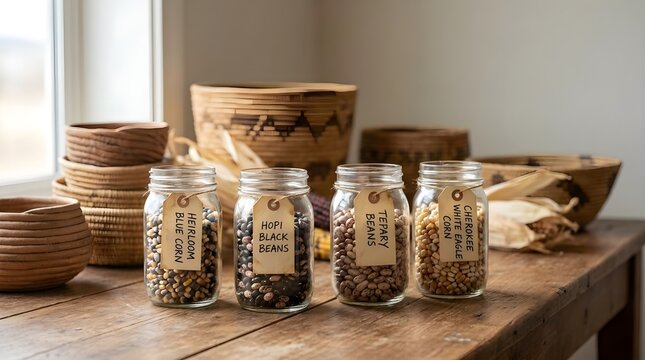 Indigenous Seed Bank Preservation Display