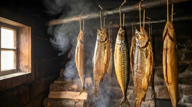 Traditional Smoked Fish Preservation Method
