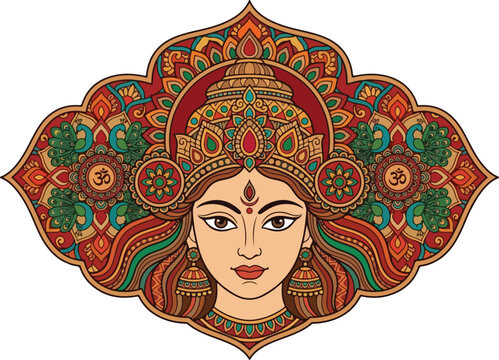 durga maa pratima for hindu religious