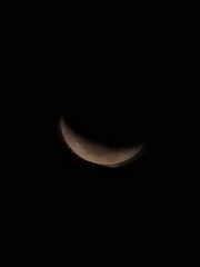 Shadow of Moon up in the Dark Night Sky © Luminous Thanatos