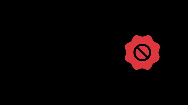 Right Check Mark Morphing into Wrong X Mark Alpha Channel