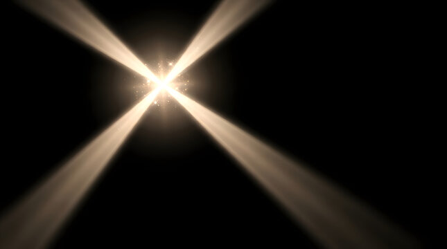 Golden Shooting Star and Fire Comet PNG Element Set 160