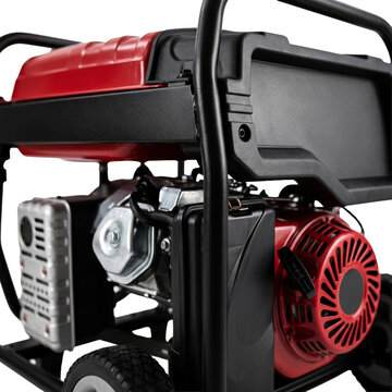 Industrial mobile engine generator for outdoor off-grid electricity supply