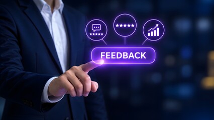 Obraz premium Harnessing the power of customer feedback a strategic approach to enhance products services and overall business performance for sustained growth