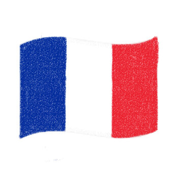 Clipperton Island Flag Illustration &ndash; French Overseas Territory