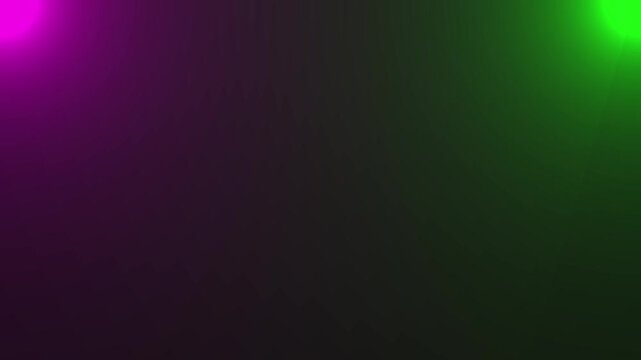 Emergency red light animation on black background, looping emergency light. Police car, fire truck, ambulance flashing green and pink light glows.Motion graphics of concept