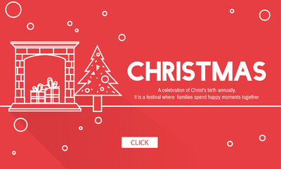 Christmas Celebration Enjoyment Graphic Concept © Rawpixel.com