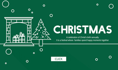 Christmas Celebration Enjoyment Graphic Concept © Rawpixel.com