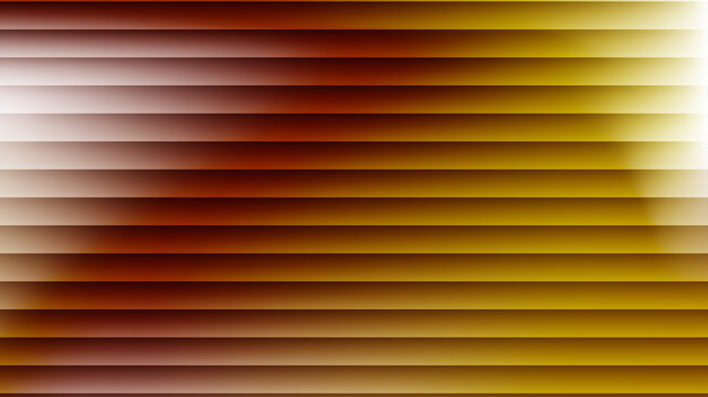 Abstract horizontal lines background with warm brown and yellow gradient tones and subtle lighting effects