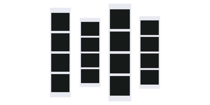 Photo Booth Frame Template with Decorative Border for Event Photography and Party