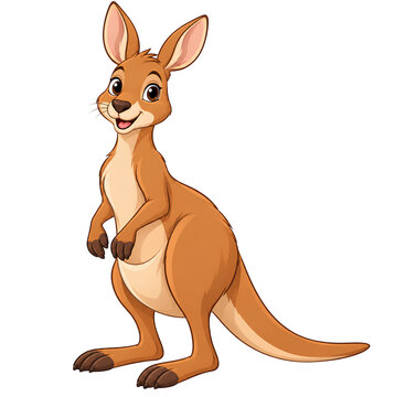 Cheerful Friendly Kangaroo Masco