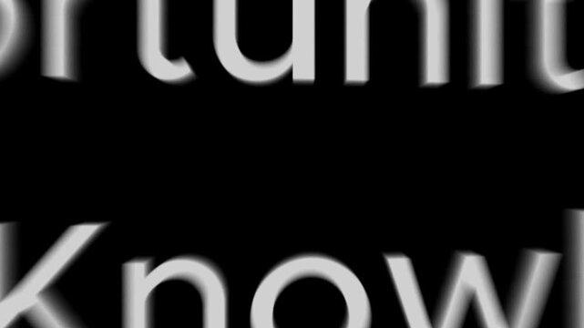 Typography spelling words against a dark backdrop serves as an abstract graphic design element.