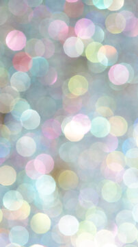 Abstract bokeh blurred lights background