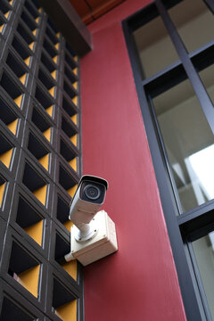 CCTV security system to prevent theft within the housing estate.
