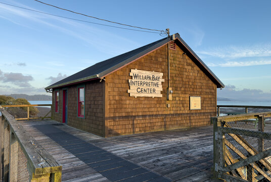 Willapa Bay Interpretive Center, Nahcotta, Long Beach, Washington State