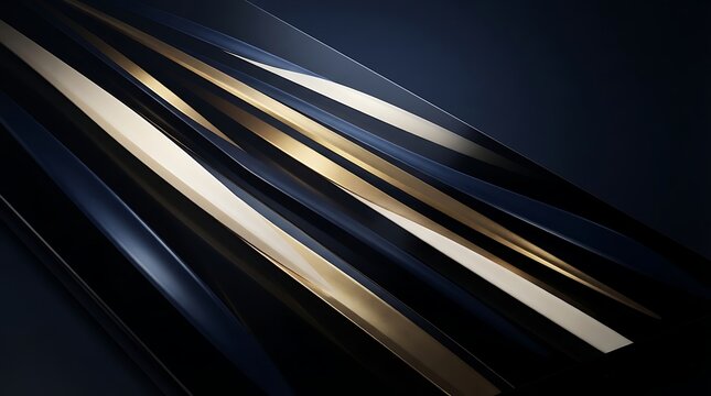 Elegant gold and silver metallic light reflections on a dark textured background with metallic