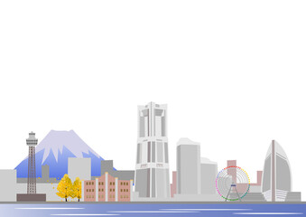 Obraz premium 横浜風景