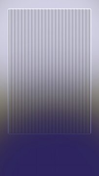 Rectangular ribbed surface with gradient background silver and violet tones