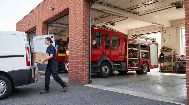 Fire Station Supply Delivery