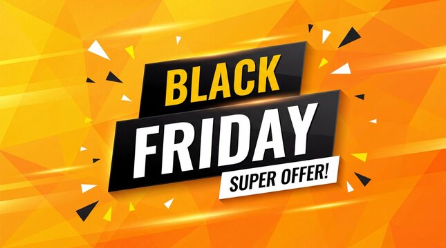 Black Friday Super Offer Banner