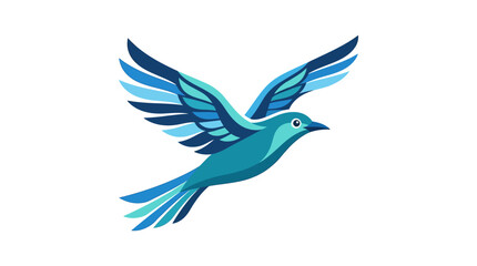 Fototapeta premium Flying bird graphic design