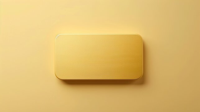   Light Dusty Golden Yellow Rectangular Background Minimal Solid Color Design