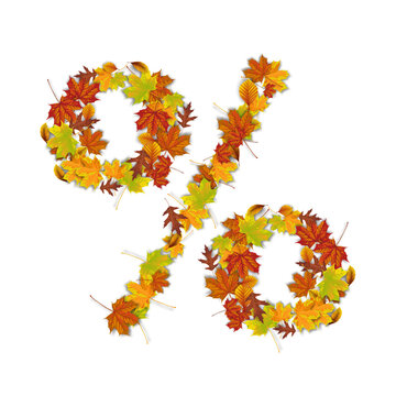 Autumn Foliag Percent Transparent Cover