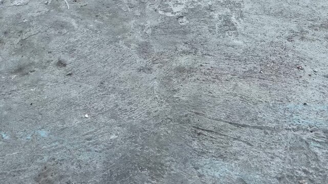 Top Down View of Rough Grey Concrete Texture