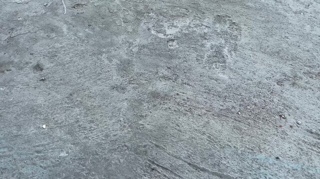 Top Down View of Rough Grey Concrete Texture