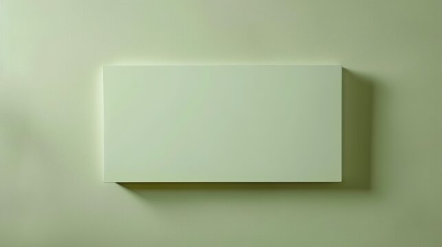Clean Sage Green Rectangular Background Single Color