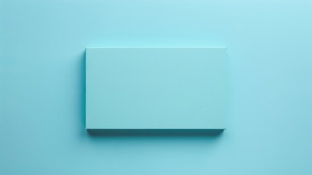 Powder Blue Rectangular Background Minimal Solid Color