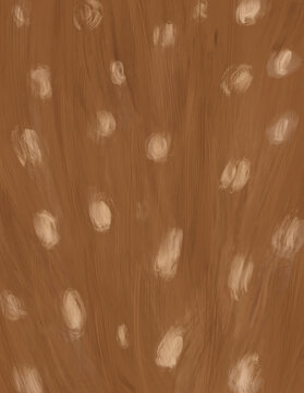 Hand Painted Caramel Animal Print Vintage Background