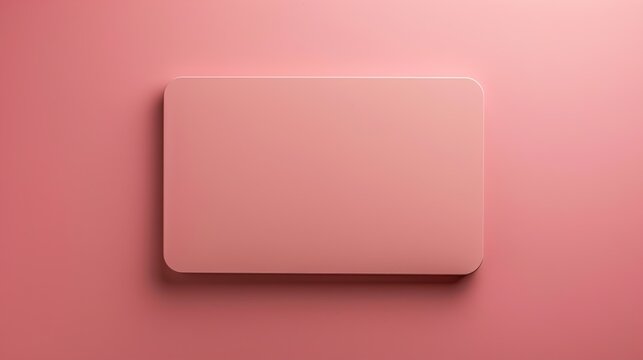 Muted Pink Rectangular Background Minimal Solid Color
