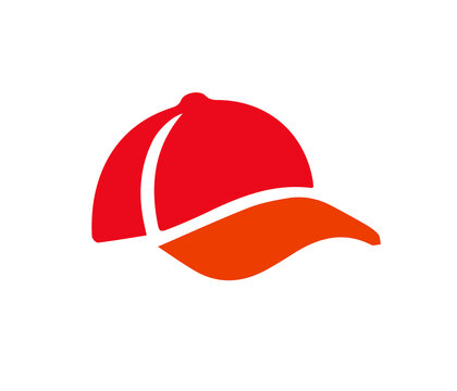 Red Baseball Cap Sports Outdoor Fashion Headwear Icon