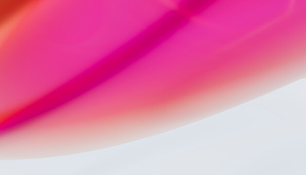 Abstract pink and red smooth gradient background with fluid color