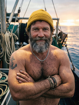 Sailor at Sunset